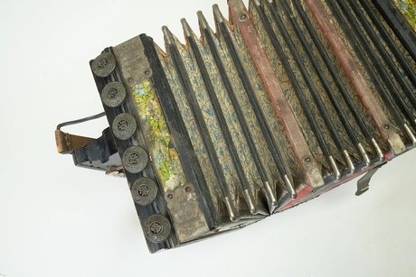 Zieharmonika, Meinel & Herold, Klingenthal, um 1870, Kat.-Nr. 4834