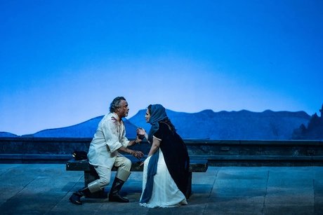 Carmen Giannattasio als Tosca, Martin Muehle als Mario Cavaradossi