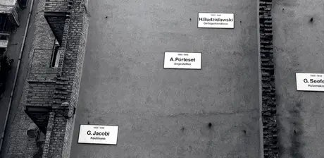 Christian Boltanski, The Missing House, Detail, 1990