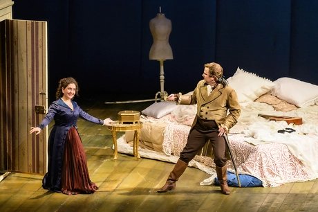 Lilit Davtyan als Susanna, Thomas Lehman als Graf Almaviva