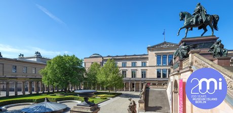Außenansicht Museumsinsel, Kolonnaden