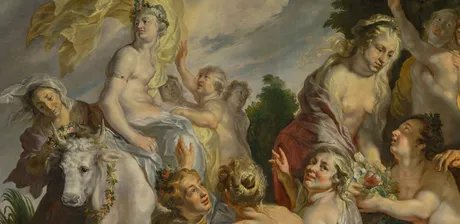 Jacob Jordaens, Die Entführung der Europa (Detail), 1615/16