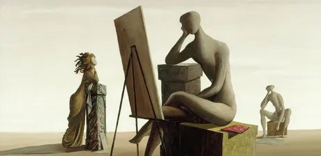 Mac Zimmermann, Die Tageszeiten: Mittag, Detail, 1954