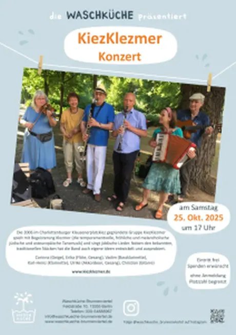 Veranstaltungen in Berlin: Konzert: KiezKlezmer