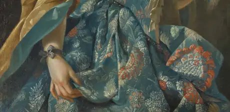 Luigi Crespi, Elisabetta Cellesi (?), Detail, 1732