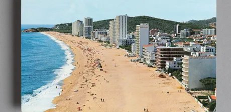 Postkarte aus dem franquistischen Spanien