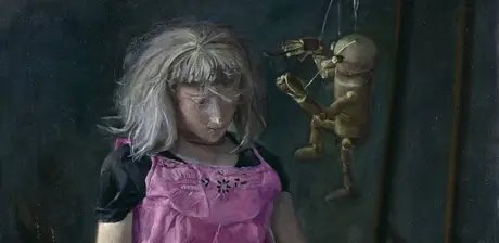 Gudrun Brüne, Die Modellpuppe, Detail, 1987