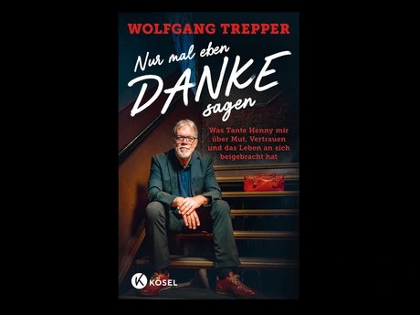 BUCHCOVER: Wolfgang Trepper, Nur mal eben danke sagen