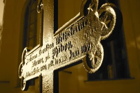 Grabkreuz auf dem Parochialkirchhof, Antje Zimmermann