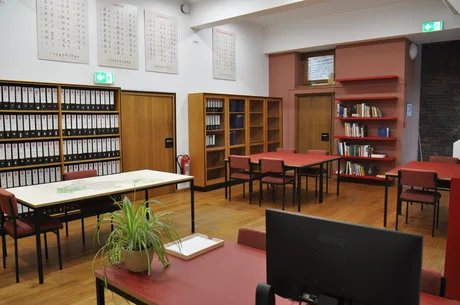 Lesesaal des Archivs