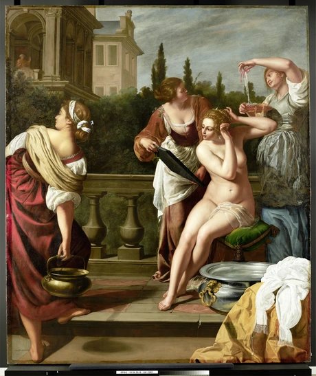 Artemisia Gentileschi: Bathseba im Bade
