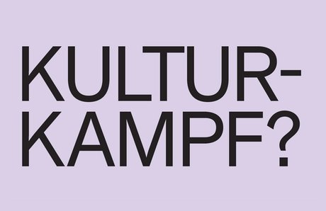 Grafik Akademie-Gespräch: Kulturkampf?