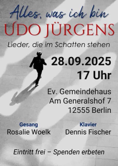 Veranstaltungen in Berlin: "Alles, was ich bin" - Ein Udo Jürgens-Abend