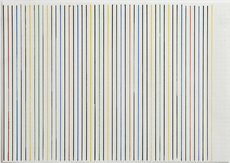 Myriam El Haïk, LA MI SI FA. 2016. Acryl auf Papier. 14,8 x 21 cm, Foto Andreas B. Krüger, beschnitten