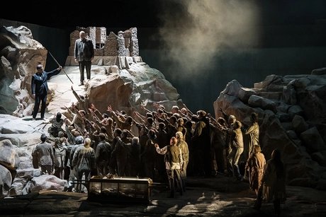 u. a. Thomas Blondelle als Parsifal, Stephen Milling als Gurnemanz