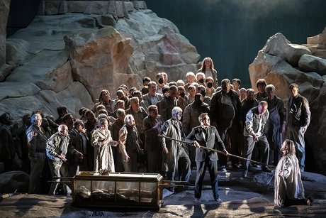 u. a. Noel Bouley als Amfortas, Thomas Blondelle als Parsifal