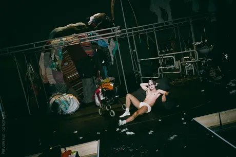 Lars Eidinger als Peer Gynt an der Schaubühne Berlin