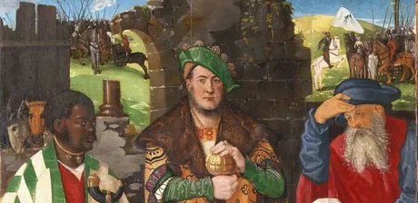 Hans Baldung, Der Dreikönigsaltar (Detail). 1506 – 1507