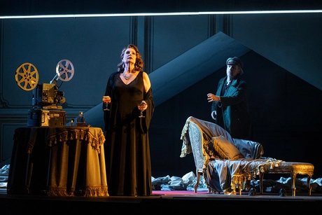 Doris Soffel als Gräfin, Martin Muehle als Hermann