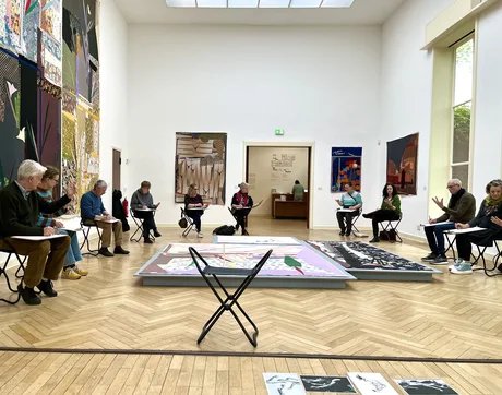 Zeichenkurs im Georg-Kolbe-Museum