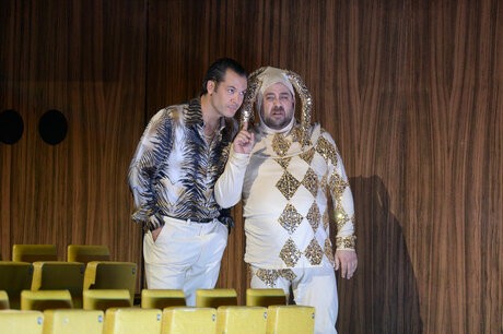 Ban Wager als Der Graf von Ceprano, Markus Brück als Rigoletto