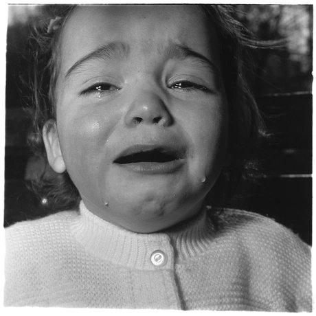 Diane Arbus, A child crying, N.J. 1967 © The Estate of Diane Arbus, Collection Maja Hoffmann/LUMA Foundation
