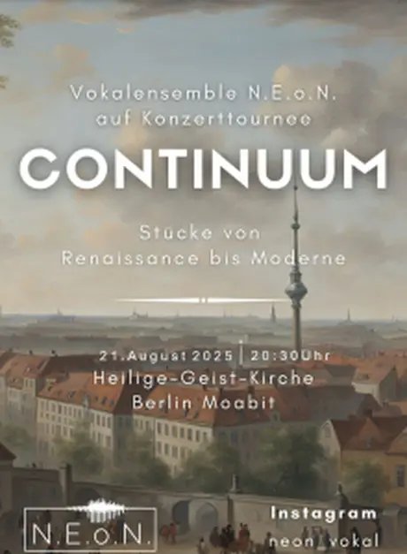 VISUAL CONTINUUM - Konzert Vokalensemble N.E.o.N.