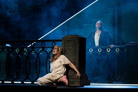 Martin Muehle als Hermann, Sondra Radvanovsky als Lisa