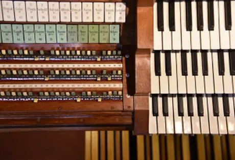 Detail große Sauer-Orgel, Foto: Maren Glockner