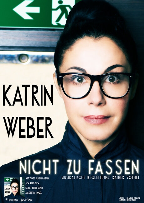 KEY VISUAL Katrin Weber - Nicht zu fassen