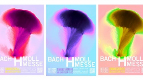 Poster Bach h-Moll Messe, BWV 232