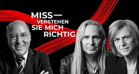 VISUAL MISSVERSTEHEN SIE MICH RICHTIG – Uwe Hassbecker & Ritchie Barton zu Gast bei Gregor Gysi