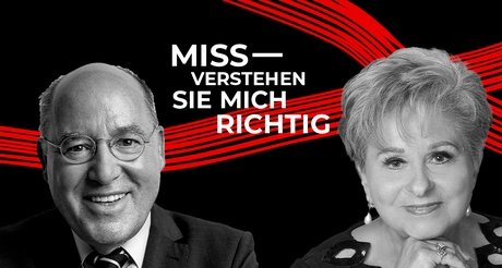 Veranstaltungen in Berlin: Missverstehen Sie mich richtig! Dagmar Frederic zu Gast bei Gregor Gysi