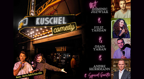 Key visual Moritz Hohl & Gian Alba präsentieren: Kuschel Comedy