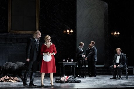 u. a. Thomas Johannes Mayer als Vogt, Elisabet Strid als Els, Seth Carico als Junker, Patrick Cook als AlbiMonika Rittershaus