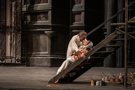 Carmen Giannattasio als Tosca, Martin Muehle als Mario Cavaradossi