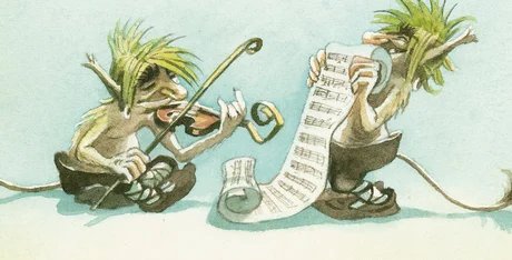 Illustration »Elfentanz und Trollgetöse«