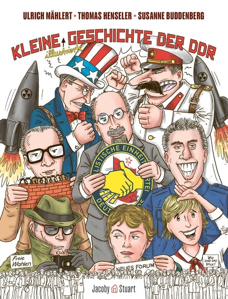 Cover des Buches "Kleine illustrierte Geschichte der DDR"