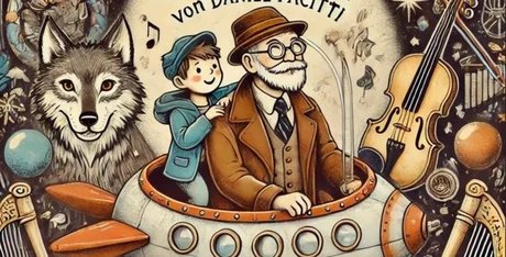 KEY VISUAL Classico ma non troppo: Opa, Peter und der Wolf