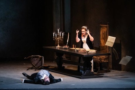 Carmen Giannattasio als Tosca, Ludovic Tézier als Scarpia