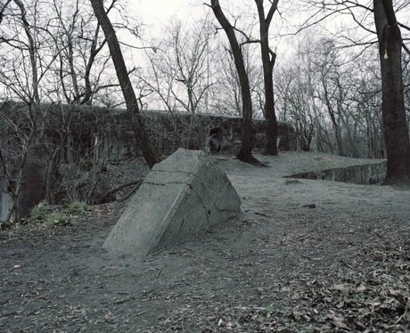 Reste des Bunkers im Humboldthain