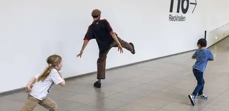 Museums-Parkour im Hamburger Bahnhof – Nationalgalerie der Gegenwart