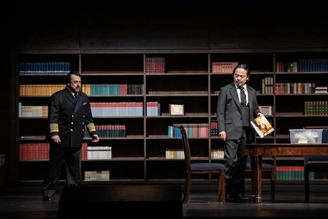 George Petean als Simon Boccanegra, Liang Li als Jacopo Fiesco