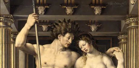 Jan Gossart, Neptun und Amphitrite (Detail), 1516