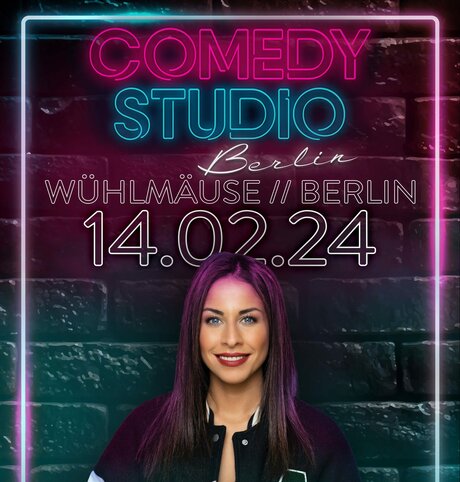 KEY VISUAL Comedy Studio Berlin - Camedy Studio Berlin