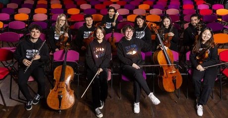 Musiker:innen der Kurt-Sanderling-Akademie