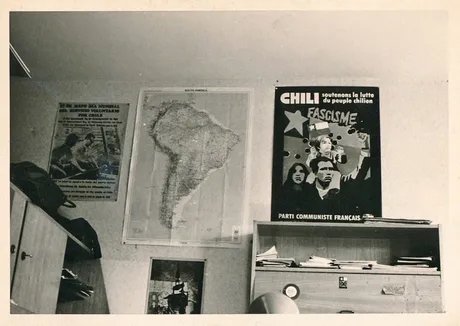 Foto des Studentenzimmers von Max Welch Guerra aus dem Jahr 1974
