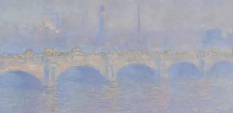 Claude Monet, Waterloo Bridge, Detail, 1903
