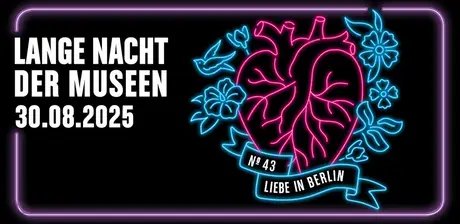 Keyvisual zur Langen Nacht der Museen am 30. August 2025