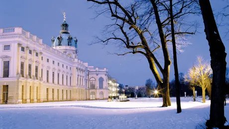 Winternacht am Schloss Charlottenburg